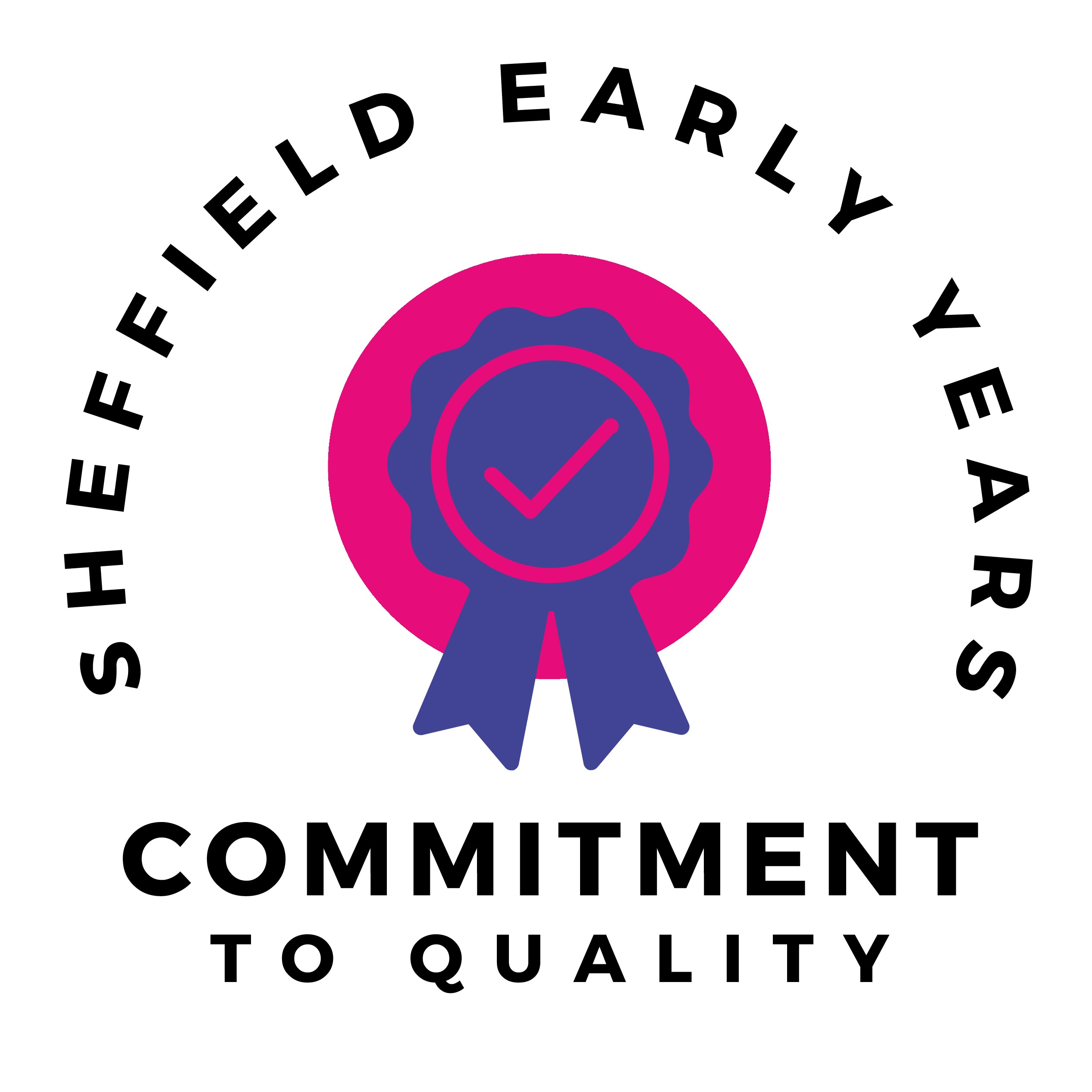Sheffield Early Years Commitment to Quality Logo - large